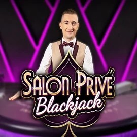 Blackjack Salon Privé logo by Ezugi Diva Spin Casino