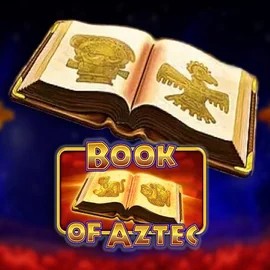 Book of Aztec logo by Amatic Industries at Diva Spin Casino