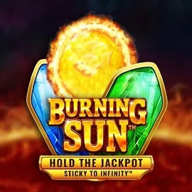 Burning Sun slot logo by Wazdan at Diva Spin CasinoBurning Sun
