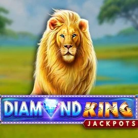 Try Diamond King Jackpots slot by SpinPlay Games on diva-spins.gr – logo image