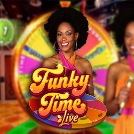 Live Casino logo of Funky Time from Evolution at Diva Spin Casino