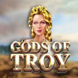 Gods of Troy game by Red Tiger Gaming – logo hosted on Diva Spin Casino