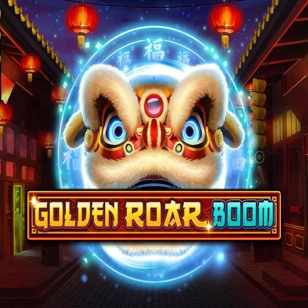 Golden Roar BOOM slot visual from Greentube available on diva-spins.gr