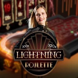 Lightning Roulette logo – Live Casino by Evolution at Diva Spin Casino
