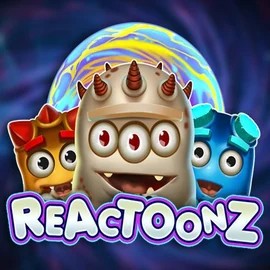 Reactoonz game by Play'n GO – logo hosted on Diva Spin Casino