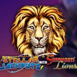 Stellar Jackpots with Serengeti Lions slot icon by Lightning Box Game, available at Diva Spin Casino