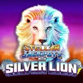Stellar Jackpots with Silver Lion logo by Lightning Box Game at Diva Spin Casino